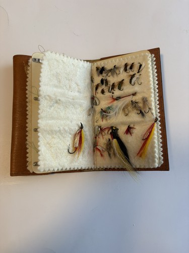 Vintage leather fly - leather,