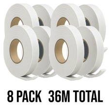 Self Adhesive Foam Draught Excluder Tape Seal for Windows Doors Weatherproof