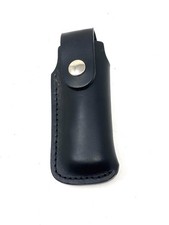 TBS Leather Large Black Folding Knife Belt Pouch CLEARANCE