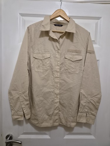 Womens evans beige shirt - evans,