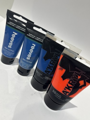 Pack fluorescent acrylic - 4-pack,