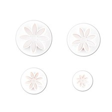 Daisy Flower Cake Cutter 4Pcs