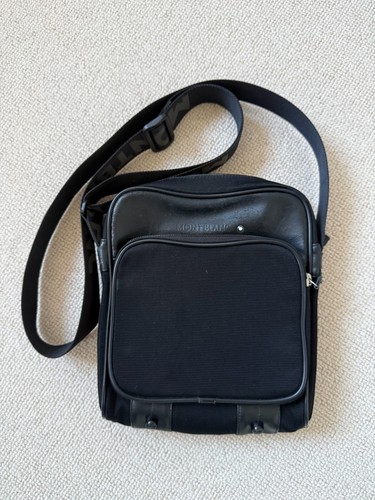 Montblanc black nylon - montblanc,