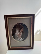 Hand Painted Artwork Owl On A