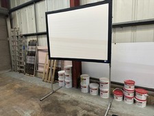 Draper Fast Fold Projection Screen System with Front & Rear Projection Screens