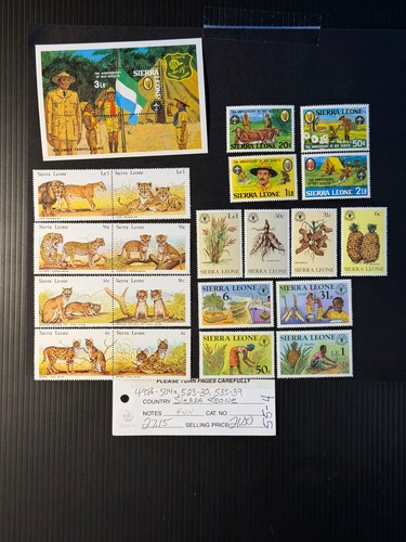 Sierra leone 498a - , 498a-504a