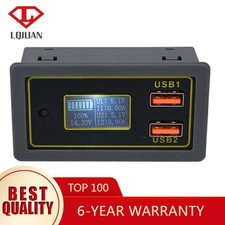 LCD DC Battery Capacity