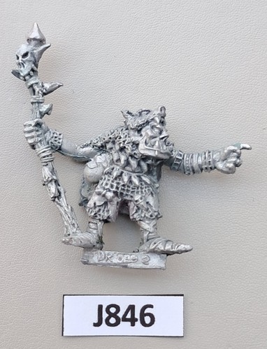Orc shaman with - with, staff