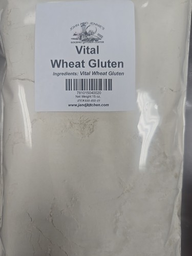 Vital wheat gluten 15oz - gluten, 15oz.