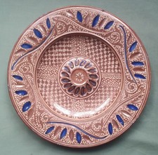 Antique Hispano-Moresque Pottery Charger