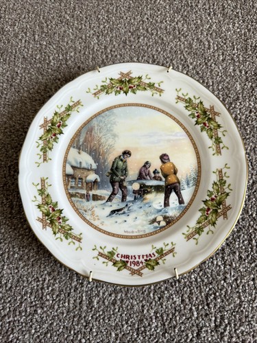 Christmas plate 1984 - christmas,
