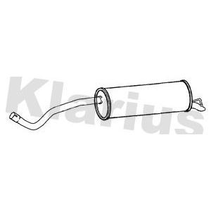 Klarius tail pipe - klarius,