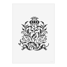 'Art Nouveau Poppy' Wall Art