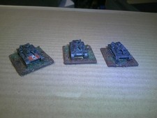 3x German Panzer IIIF Tanks