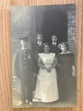 Vintage Postcard, WW1, London, Rotherhithe, Boer War Veteran, 1914
