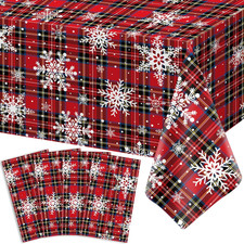 4 Pack Christmas Tablecloth