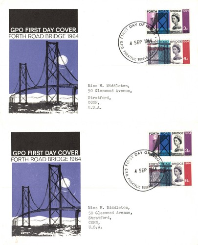 1964 opening forth road bridge - forth,