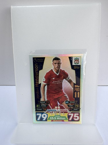 Topps match attax 2017 pro - attax, 2017/18