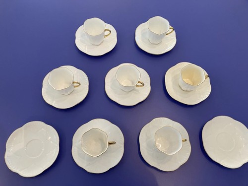 Shelley dainty white coffee - dainty,