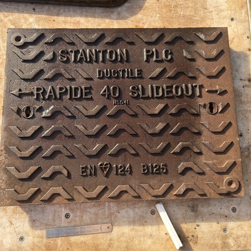 Ductile iron manhole cover - ductile,