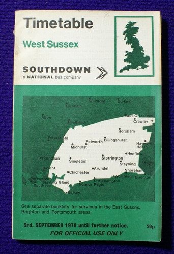 Southdown national bus company - southdown,