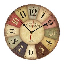 Home Decor Wall Clock Retro