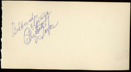 Elizabeth taylor jsa loa - elizabeth,