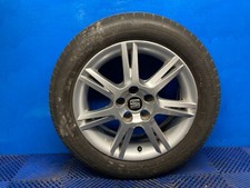 Seat Ibiza 5x100 Spare Alloy Wheel With 3.9mm Tyre 6J0601025H 6Jx15 D760