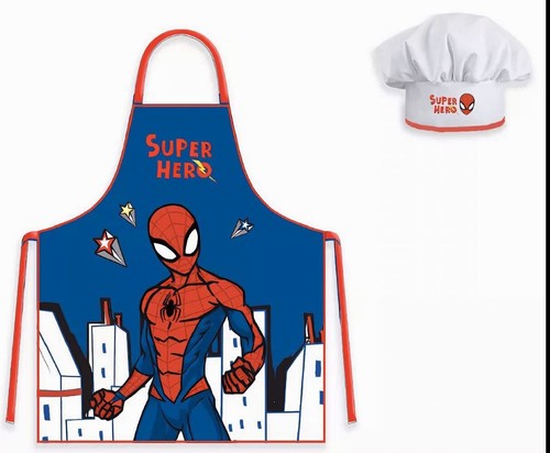 Kids apron chef hat - kids,