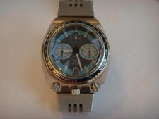 AKA ALBA ( SEIKO ) BULLHEAD CHRONOGRAPH JAPAN QUARTZ DATE BRACELET WATCH