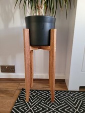 Tall solid oak plant - solid,