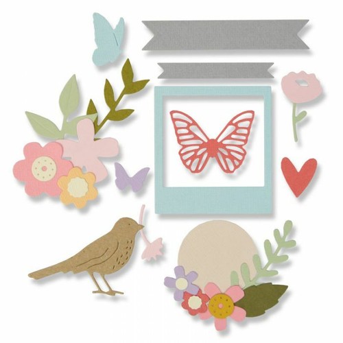 Sizzix thinlit die floral - sizzix,
