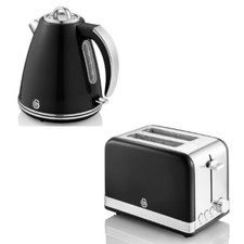 Swan Retro Jug Kettle & 2