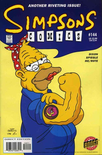 Simpsons comics 144 bongo - simpsons, #144