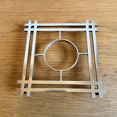 Silver plated teapot stand - stand, /