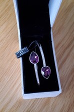 Warren James Purple Teardrop