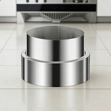 Reducer for flue - pipes, 120mm