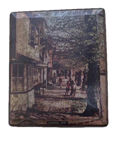 Vintage toffee tin - tin,