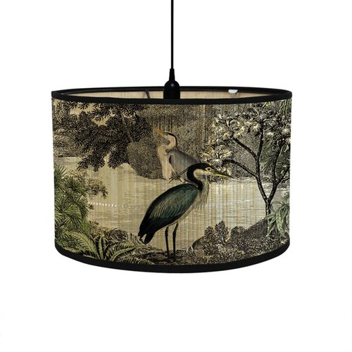 Fansu round drum lampshade - drum,