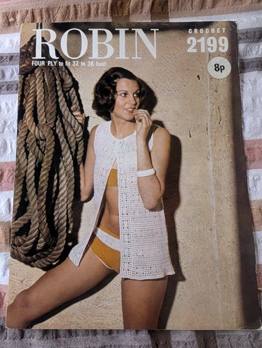 Robin vintage crochet pattern