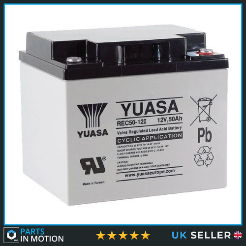 Yuasa rec50 12v 50ah cyclic - 12v,
