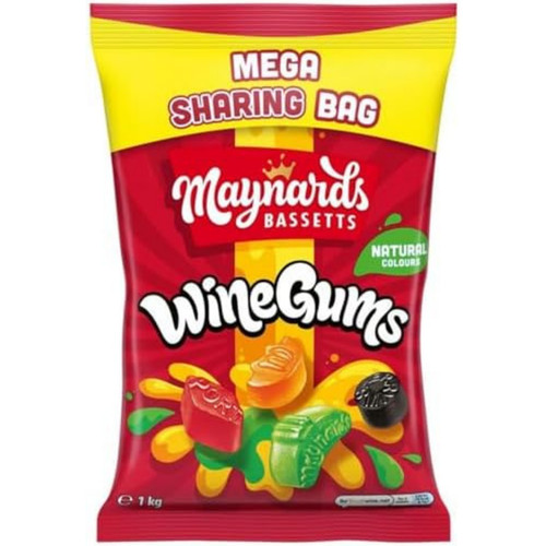Maynards wine gums - pack, 1kg