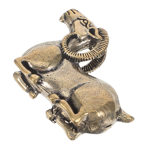 Vintage brass goat - vintage,