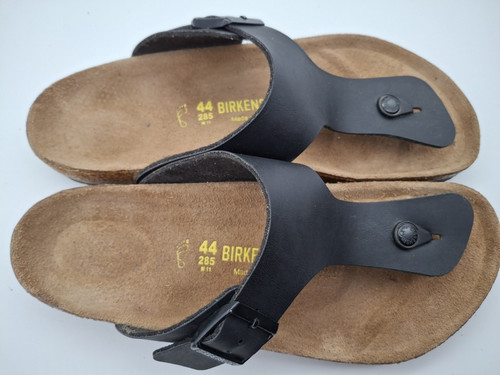 Birkenstock ramses black thong - black,