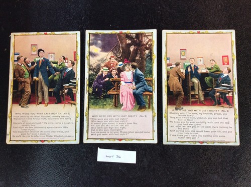 Vintage postcards selection - vintage,