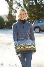 Pachamama Snowy Sheep Half Zip