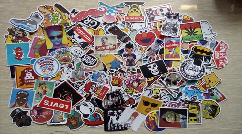 Mixed random stickers - x,