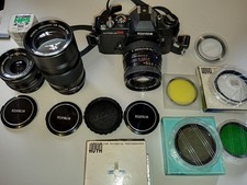 Konica Autoreflex T4 Plus Full Kit