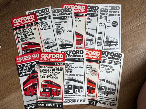 Oxford bus company - 12,