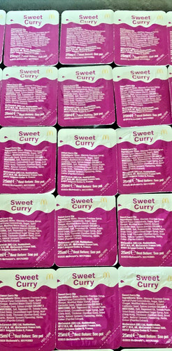 15x mcdonalds authentic sauce - mcdonalds,